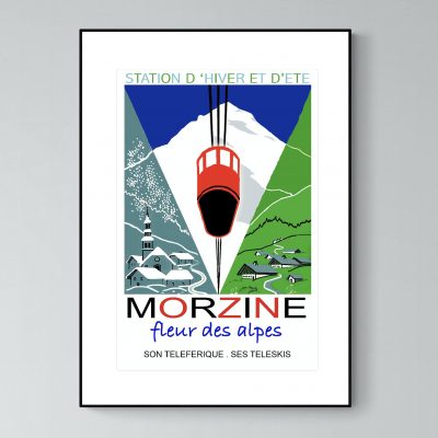 Affiche Alpes Morzine
