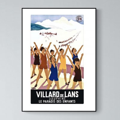 Affiche Alpes Villard de Lans