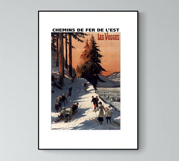 Affiche Alpes Les Vosges