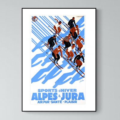 Affiche Alpes Jura
