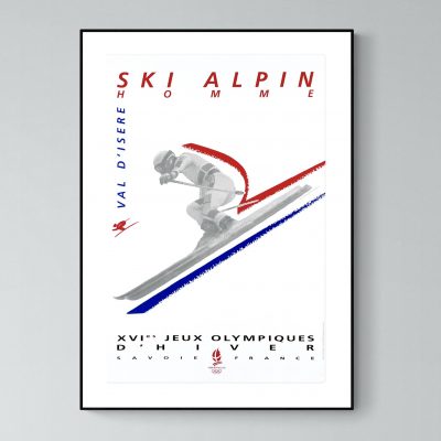 Affiche Alpes Val d Isere