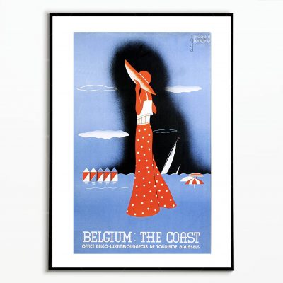 Affiche Belgique Paris The Coast