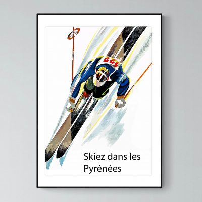 Affiche Pyrenees
