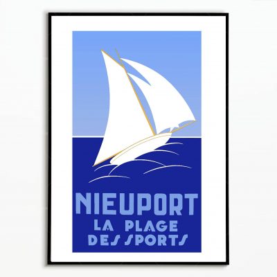 Affiche Belgique Nieuport