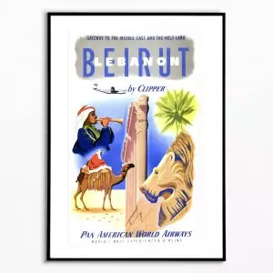 Affiche Liban Beirut