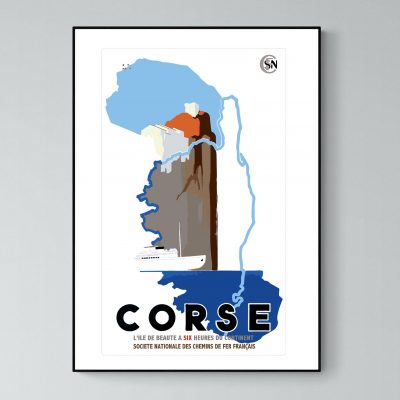 Affiche Corse