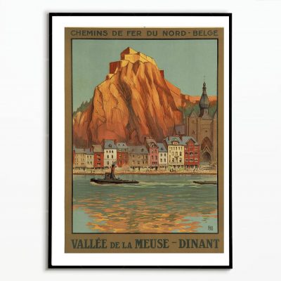 Affiche Belgique Meuse Dinant