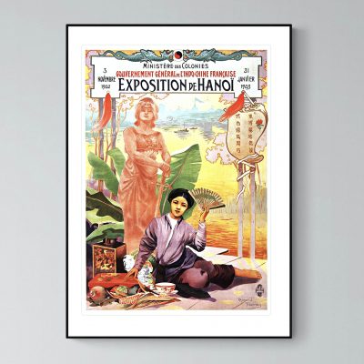 Affiche Asie Hanoi Vietnam