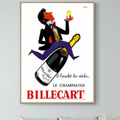 Affiche Champagne Billecart