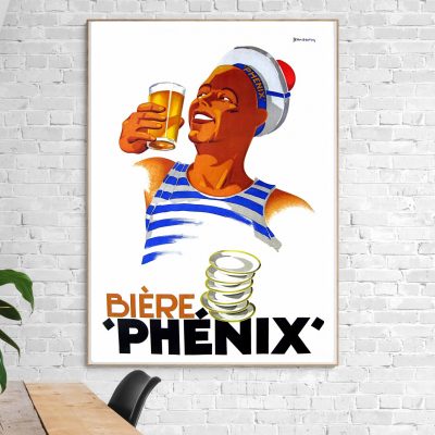Affiche Bière Phénix