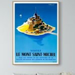 Balade touristique Mont Saint-Michel, célèbre site français.