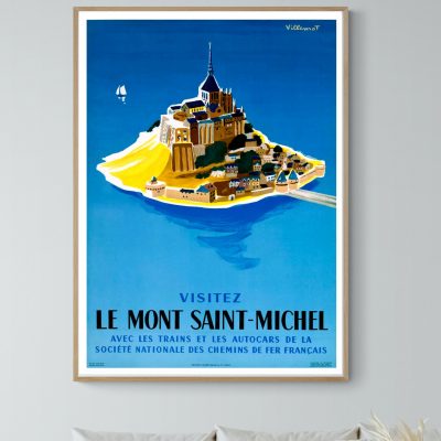 Affiche Visitez le Mont Saint Michel
