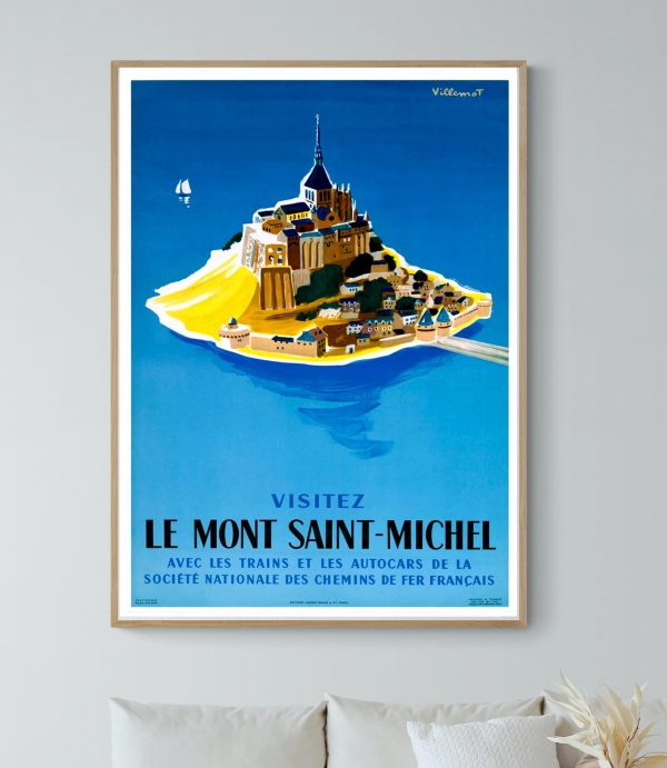 Balade touristique Mont Saint-Michel, célèbre site français.