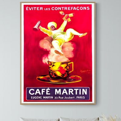 Affiche Café Martin