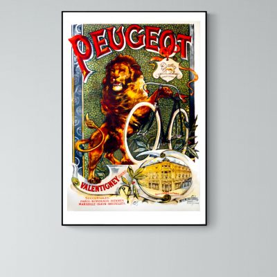 Affiche Peugeot