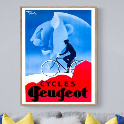 Affiche Cycles Peugeot