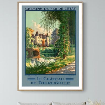 Affiche Le Château de Tourlaville
