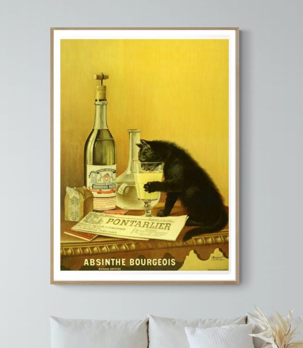 Affiche Absinthe Bourgeois