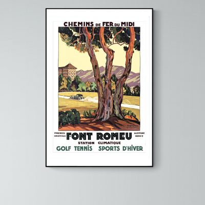 Affiche Font Romeu