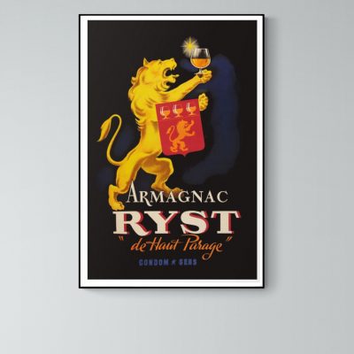 Affiche Armagnac Ryst