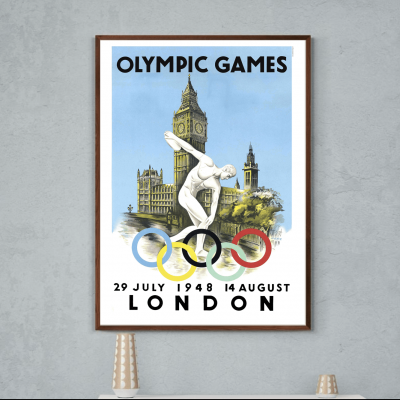 Affiche Olympic Games London 1948