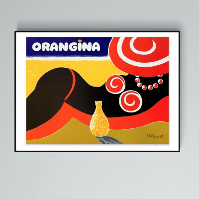 Affiche Orangina