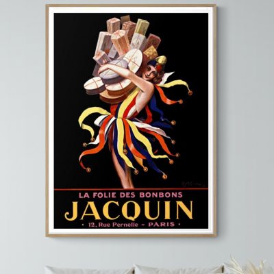 Affiche La Folie des Bonbons Jacquin