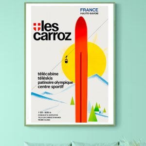 Affiche Les Carroz - Haute Savoie