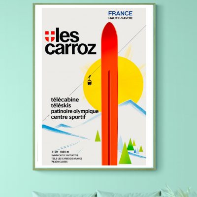 Affiche Les Carroz - Haute Savoie