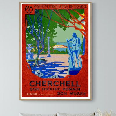 Affiche Cherchell, son Théâtre Romain - Algérie