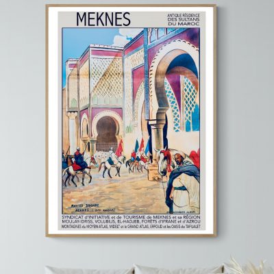 Affiche Meknes
