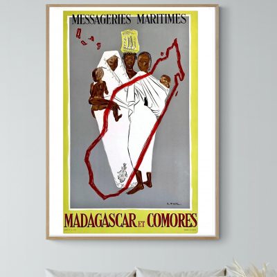 Affiche Madagascar et Comores