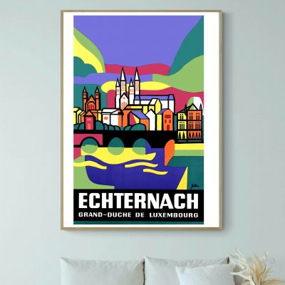 Affiche Echternach Luxembourg