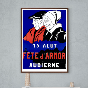 Affiche 15 Aout - Fete d'Armor - Audierne