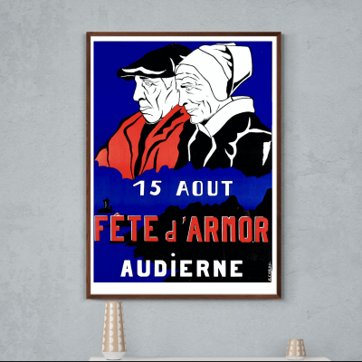 Affiche 15 Aout - Fete d'Armor - Audierne