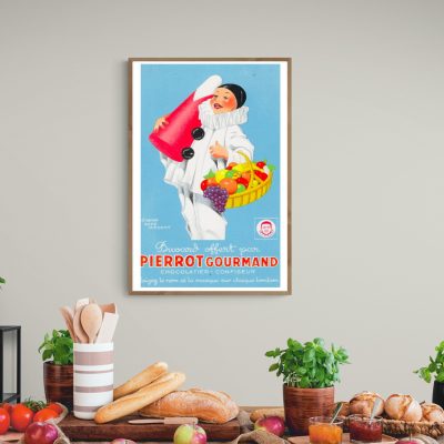 Affiche Pierrot Gourmand