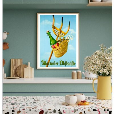 Affiche Boisson Marvoilet Obftsafte