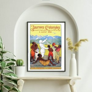 Affiche Journées Coloniales 1926