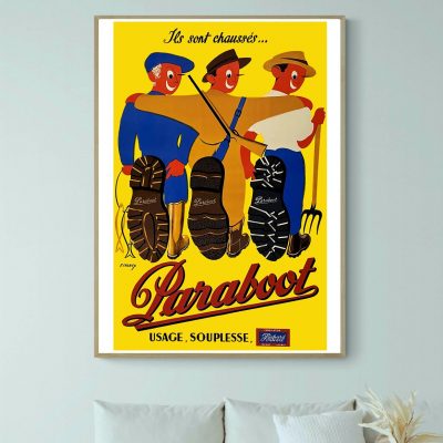 Affiche Chaussures Paraboot