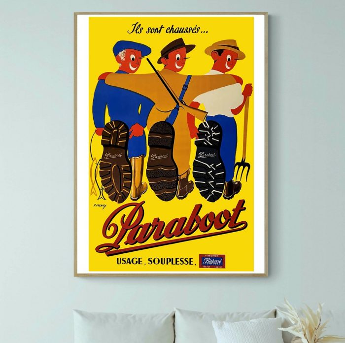 Affiche Chaussures Paraboot