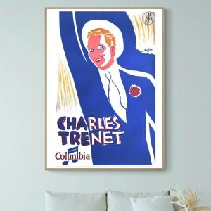 Affiche Charles Trenet