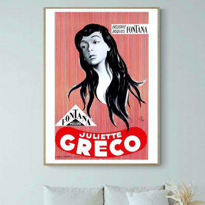 Affiche Juliette Greco