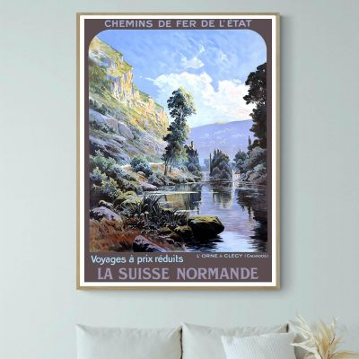 Affiche La Suisse Normande