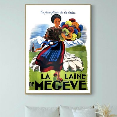 Affiche La Laine de Megève