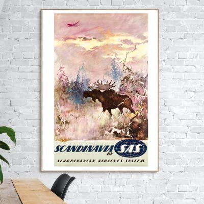Affiche Scandinavia By SAS