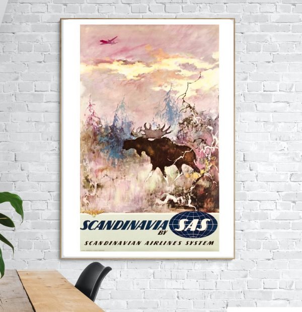 Affiche Scandinavia By SAS