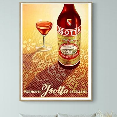 Affiche Vermouth, Isotta excellent