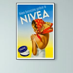 Affiche Bien Bronzée grâce à Nivea