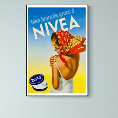 Affiche Bien Bronzée grâce à Nivea