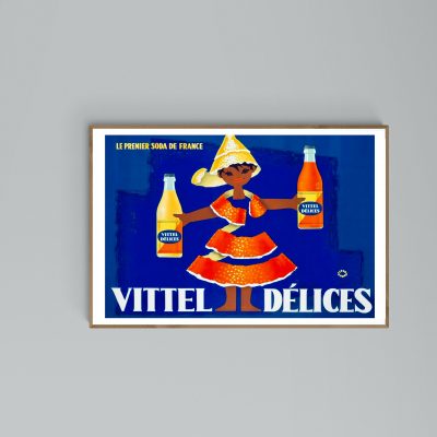 Affiche Vittel Délices